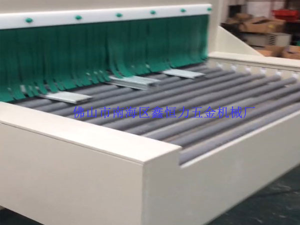 鋁型材蝕刻機打樣成功!